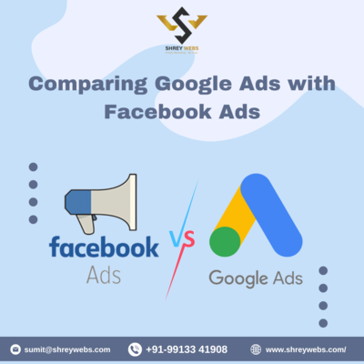 Comparing Google Ads with Facebook Ads