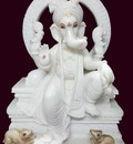 Makrana marble Ganesh Ji statue