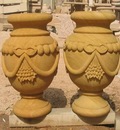 Sandstone carved planters