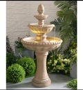 Sandstone carved fountain