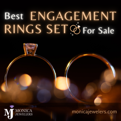 Shop the Best Engagement Rings Set Online at Monica Jewelers!