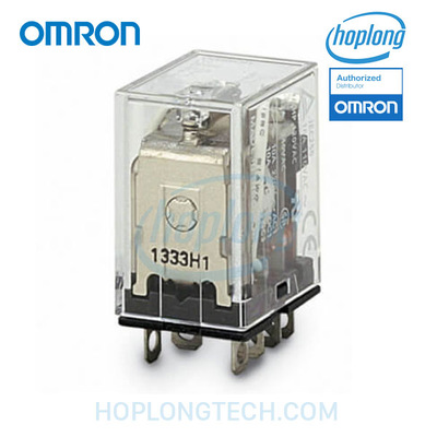 Relay trung gian LY3N AC240 Omrron kết cấu bền vững an toàn, điện áp coil 200-240VAC, dễ dàng lắp đặt, dòng tiếp điểm 10A, sử dụng hiệu quả đóng cắt cao