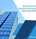 How Commercial Real Estate REITs Work?