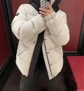Main Image 05 2023 90 White Black Matte Keep Warm Casual Down Jacket Coat Mens Women
