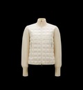 main image 05 moncler women splice coat classic zipper light thin cardigans down jacket